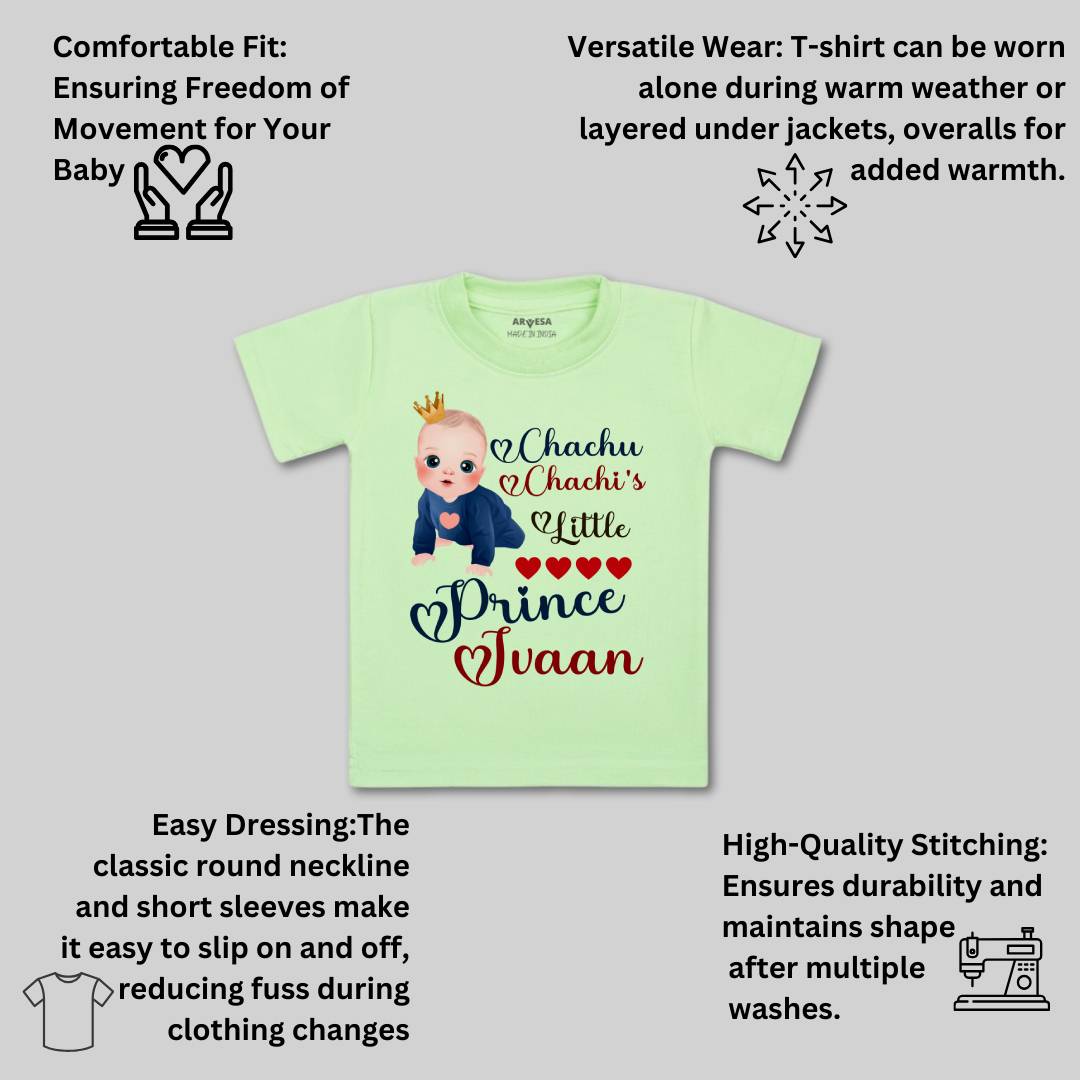 Arvesa Chachu Chachi'S Little Prince Baby Boy & Girl Dress