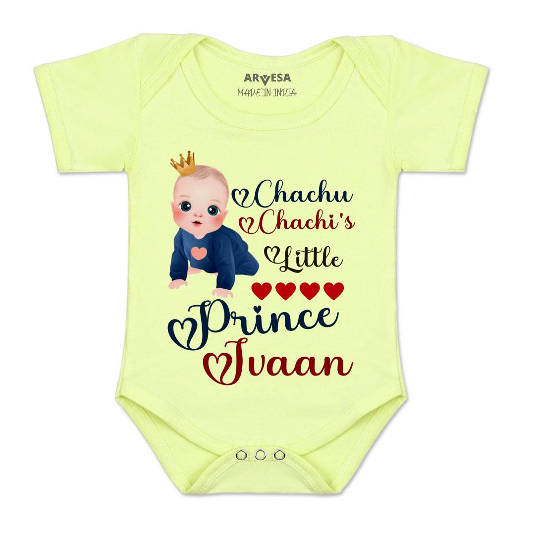 Arvesa Chachu Chachi'S Little Prince Baby Boy & Girl Dress