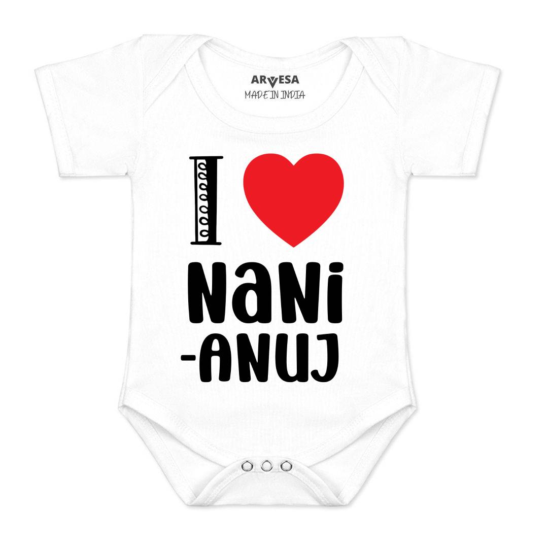 Arvesa I Love Nani Baby Boy & Girl Dress