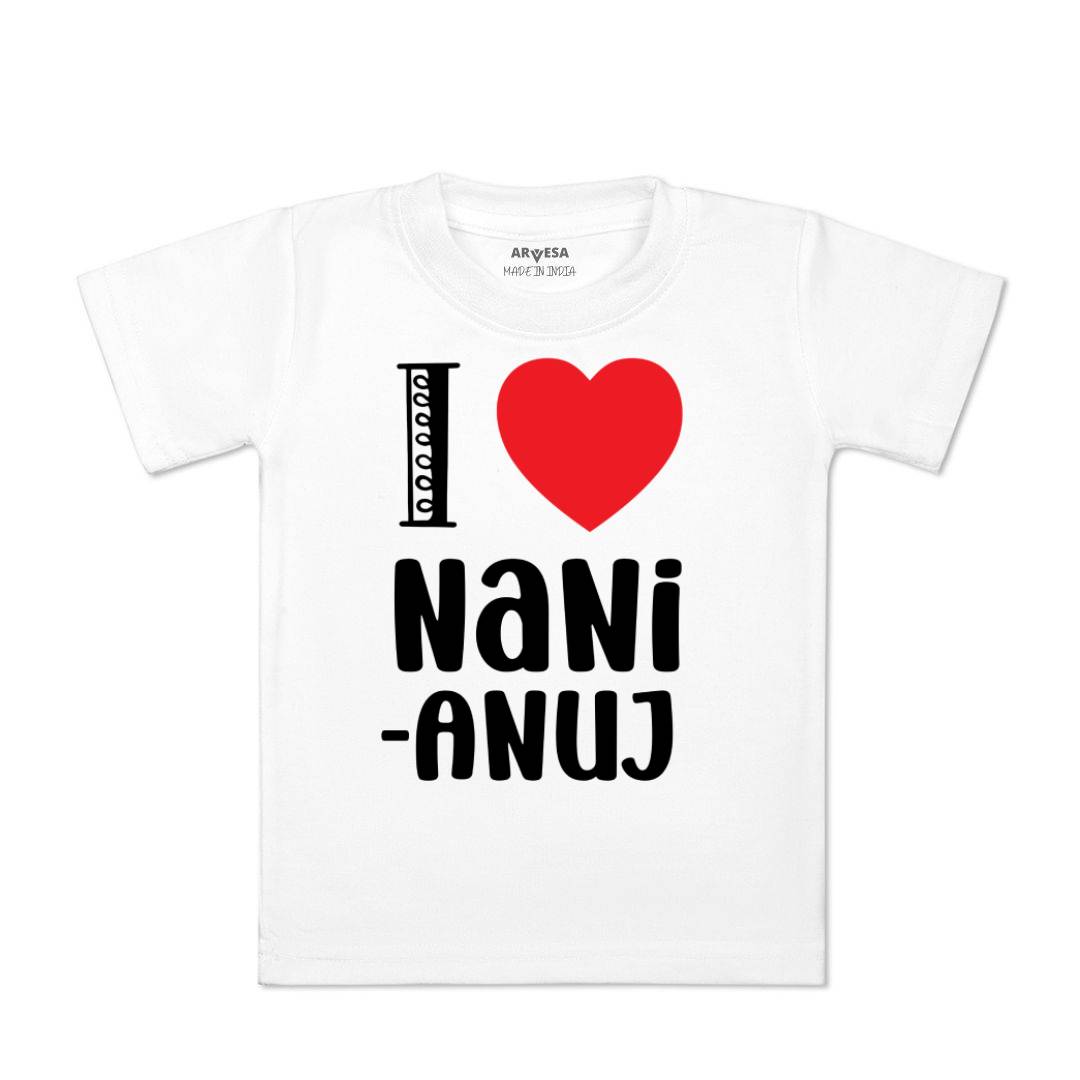 Arvesa I Love Nani Baby Boy & Girl Dress
