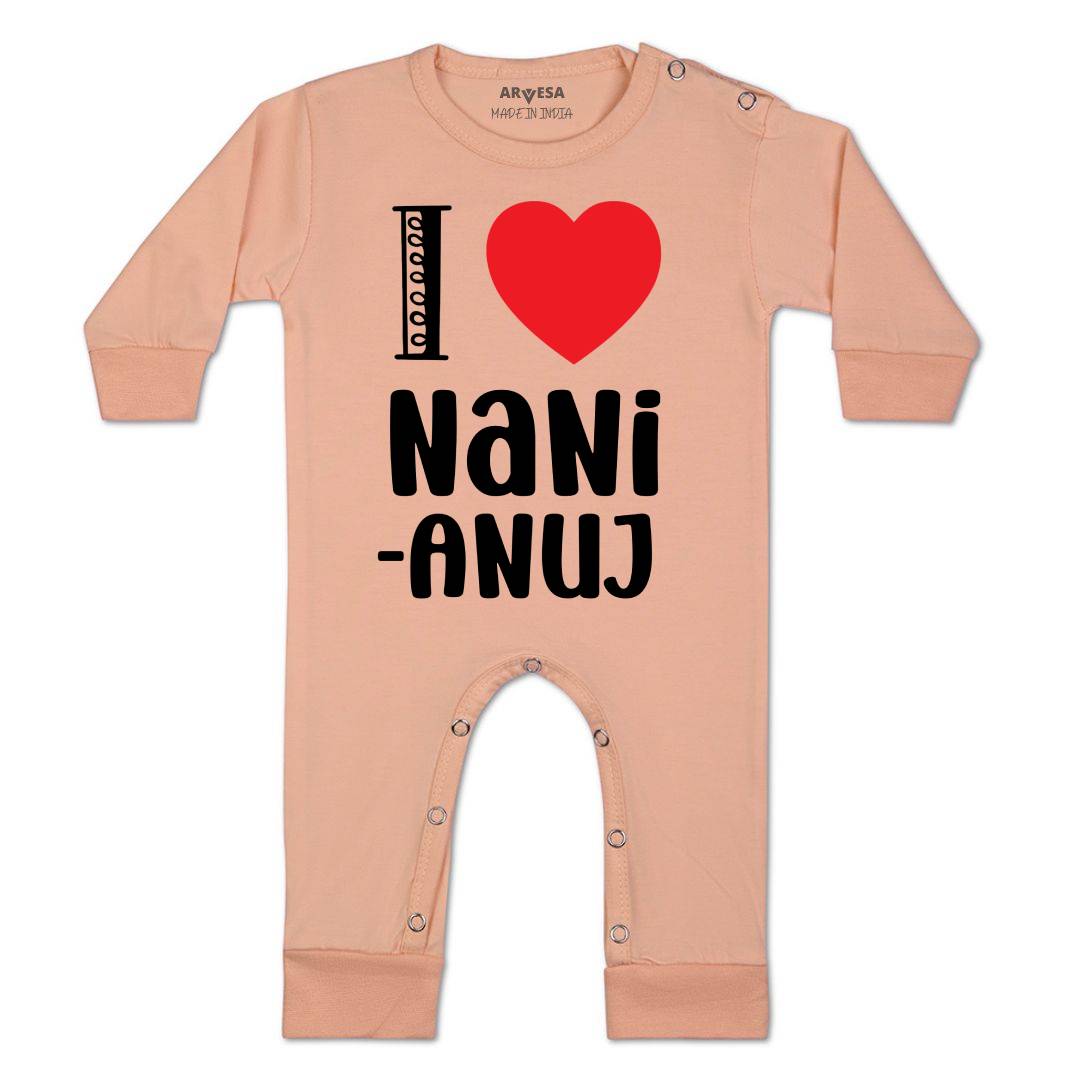 Arvesa I Love Nani Baby Boy & Girl Dress