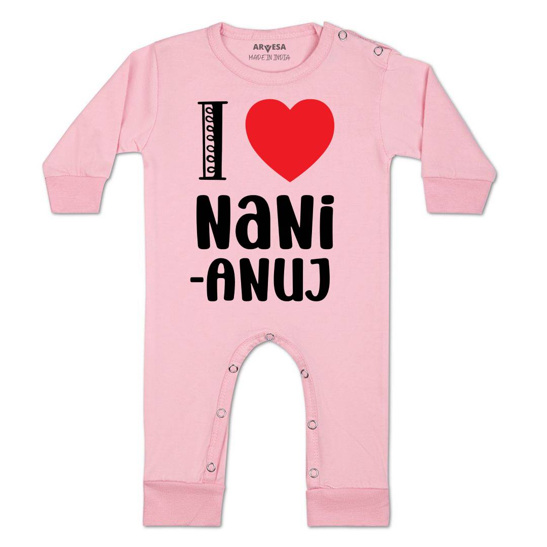 Arvesa I Love Nani Baby Boy & Girl Dress