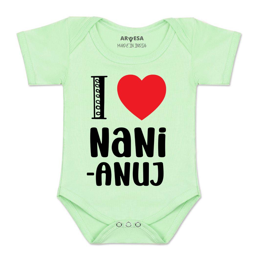 Arvesa I Love Nani Baby Boy & Girl Dress
