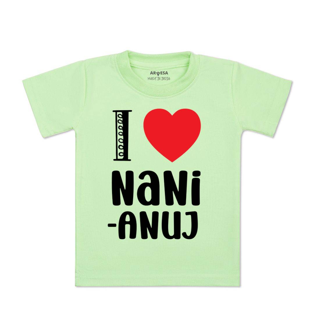Arvesa I Love Nani Baby Boy & Girl Dress