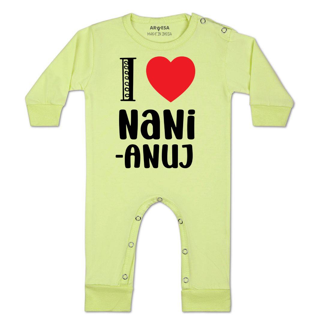 Arvesa I Love Nani Baby Boy & Girl Dress
