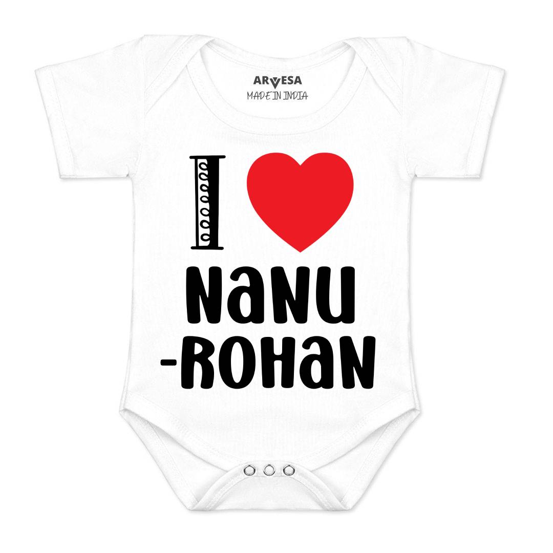 Arvesa I Love Nanu Baby Boy & Girl Dress