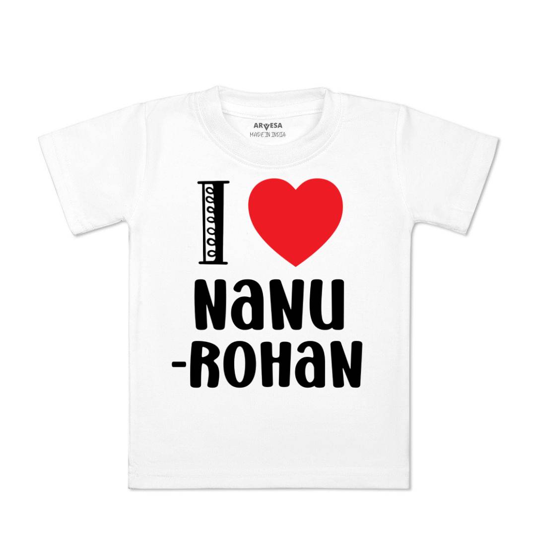 Arvesa I Love Nanu Baby Boy & Girl Dress