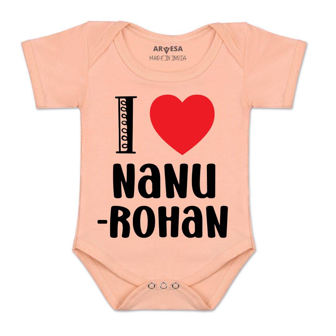Arvesa I Love Nanu Baby Boy & Girl Dress