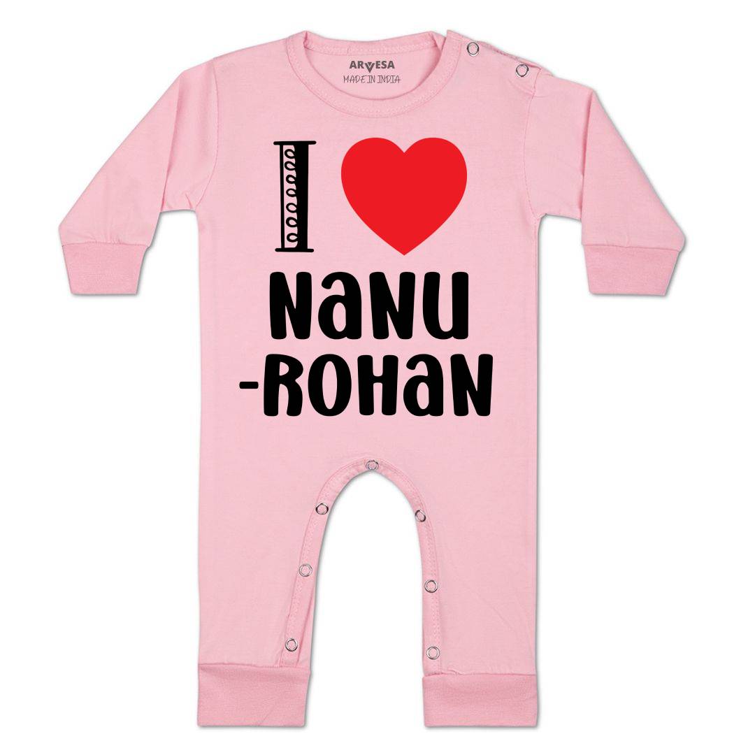 Arvesa I Love Nanu Baby Boy & Girl Dress
