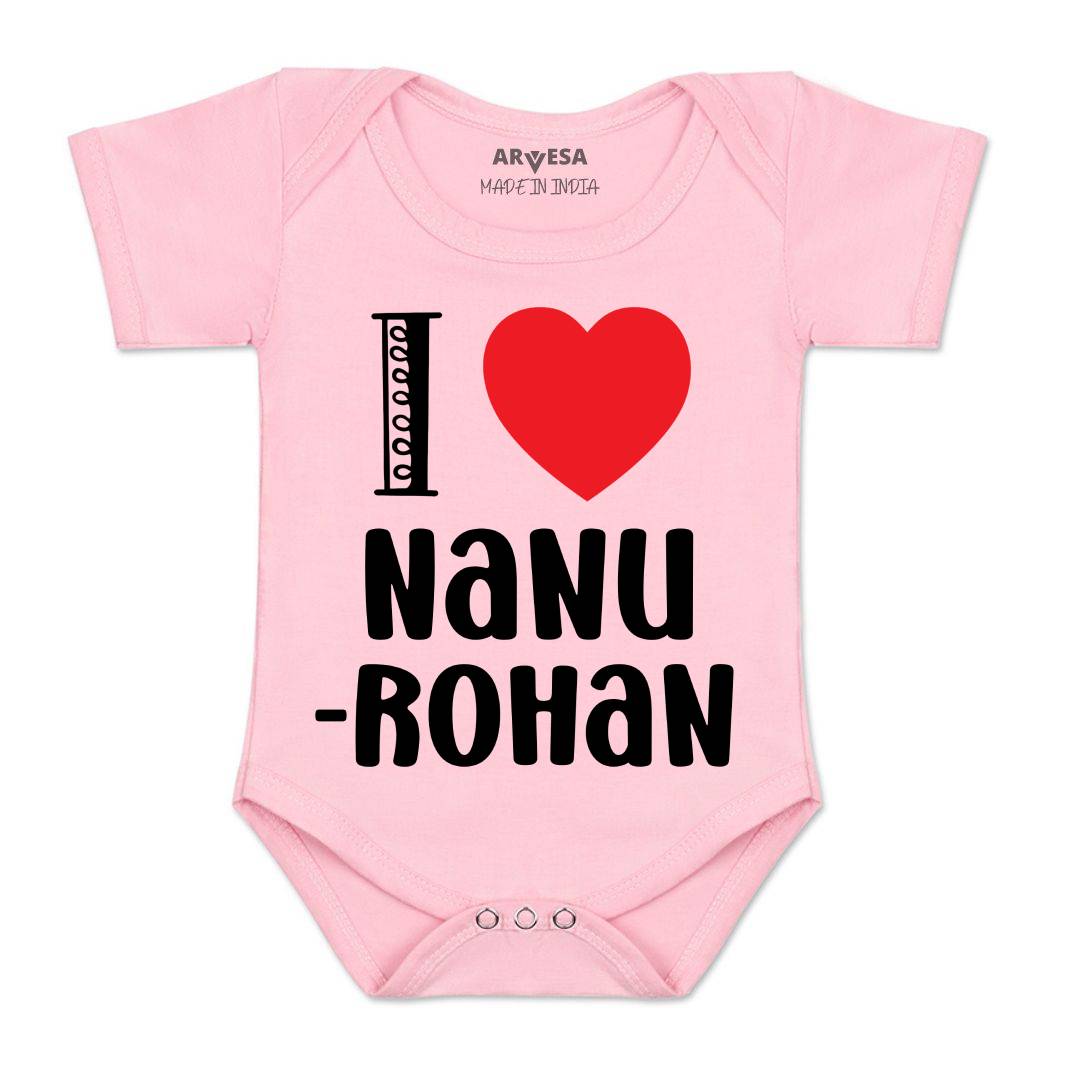 Arvesa I Love Nanu Baby Boy & Girl Dress