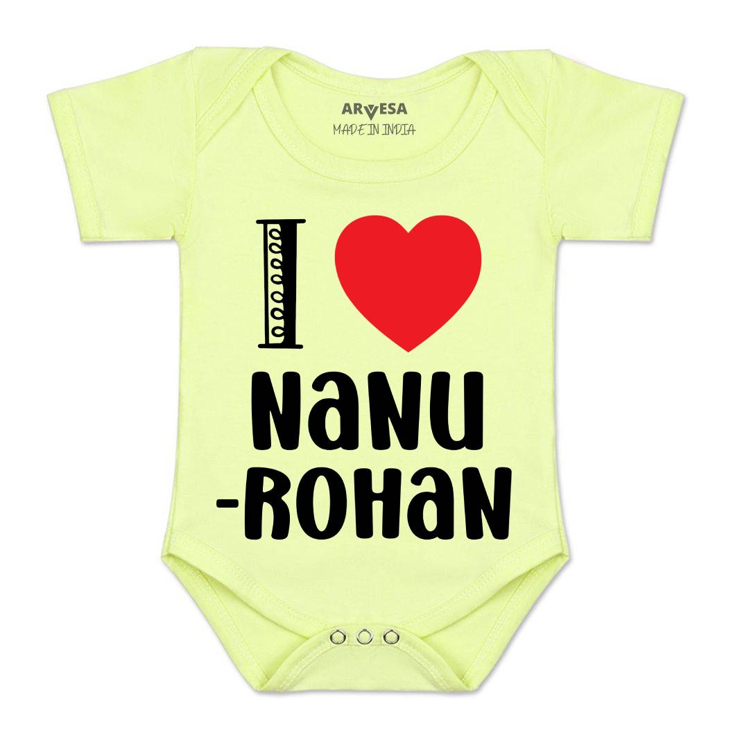 Arvesa I Love Nanu Baby Boy & Girl Dress