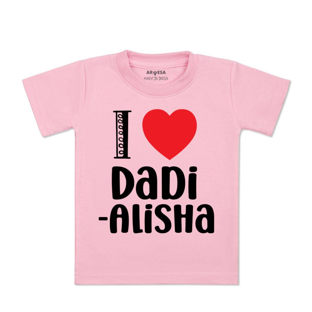 Arvesa I Love Dadi Baby Boy & Girl Dress