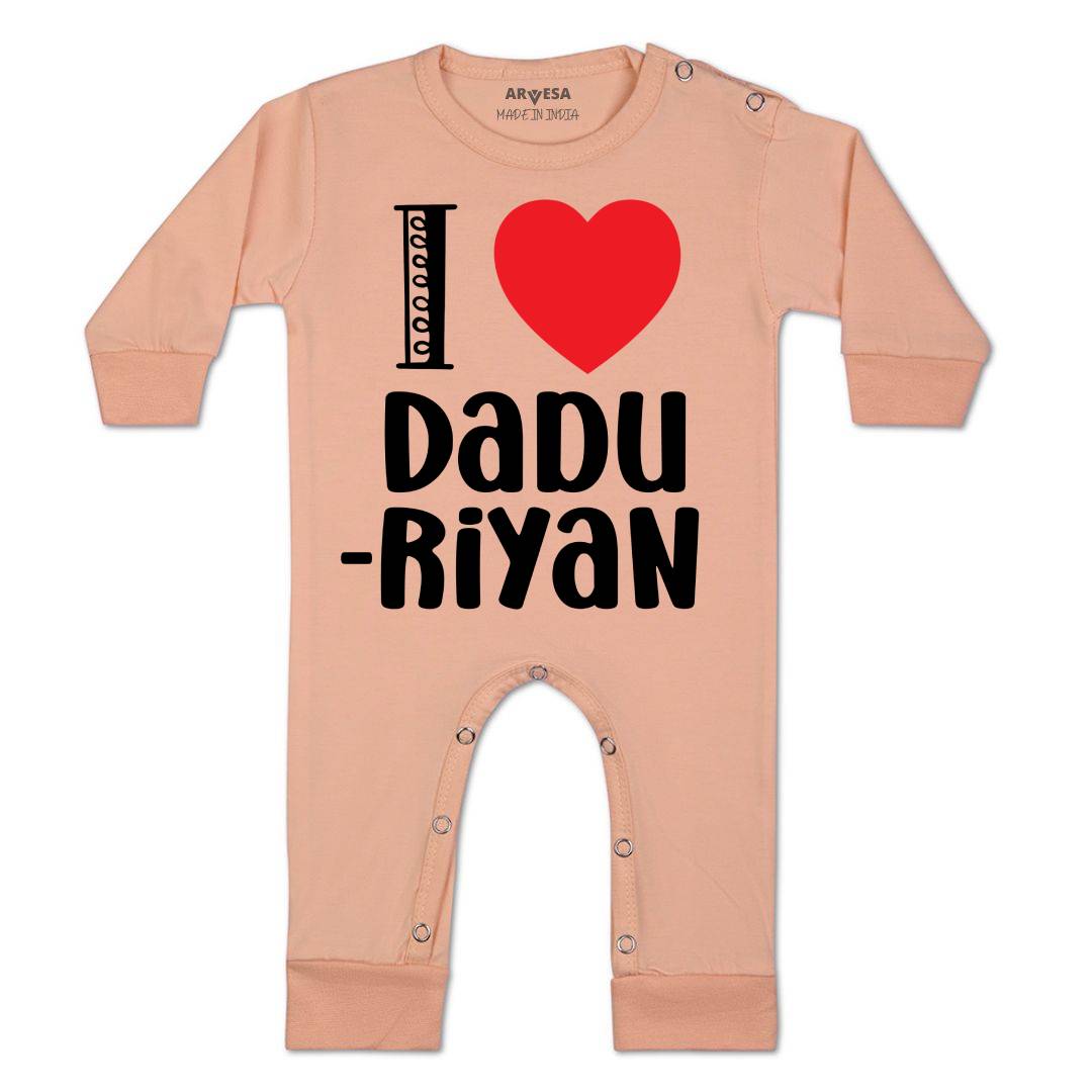 Arvesa I Love Dadu Baby Boy & Girl Dress