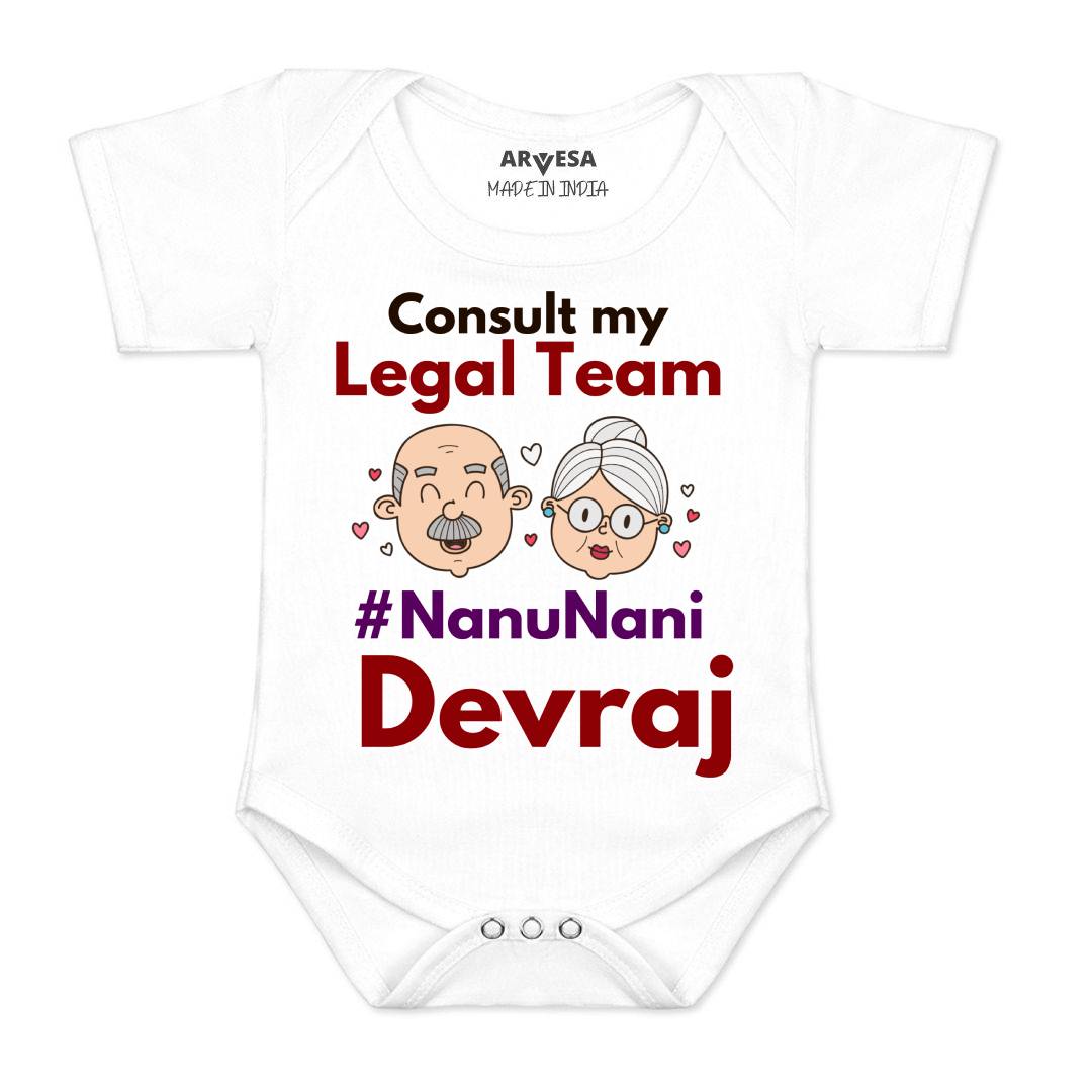 Arvesa Consult My Legal Team Nanu Nani Baby Boy & Girl Dress