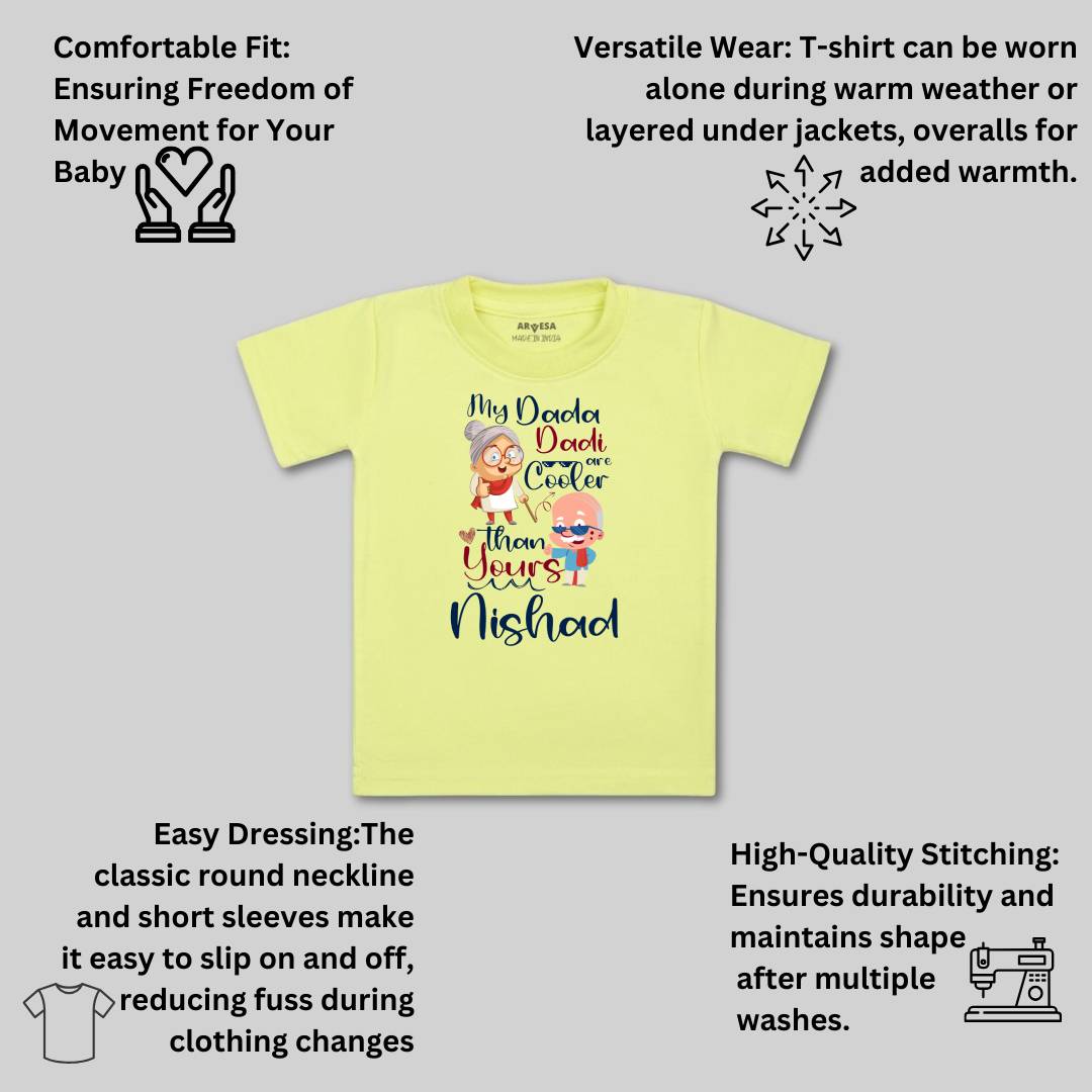 Arvesa My Dada Dadi is Cooler Baby Boy & Girl Dress