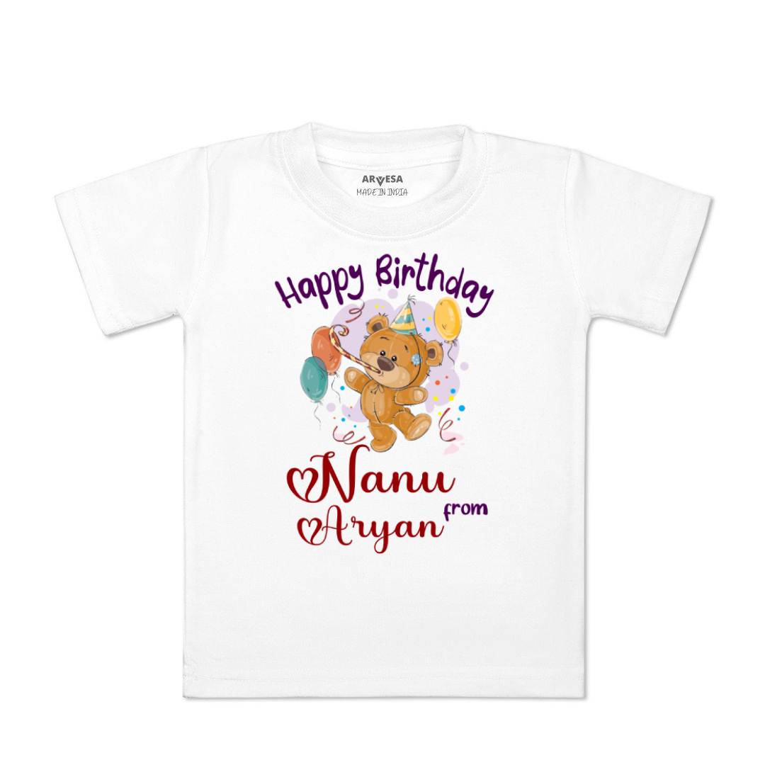 Arvesa Happy Birthday Nanu Baby Boy & Girl Dress