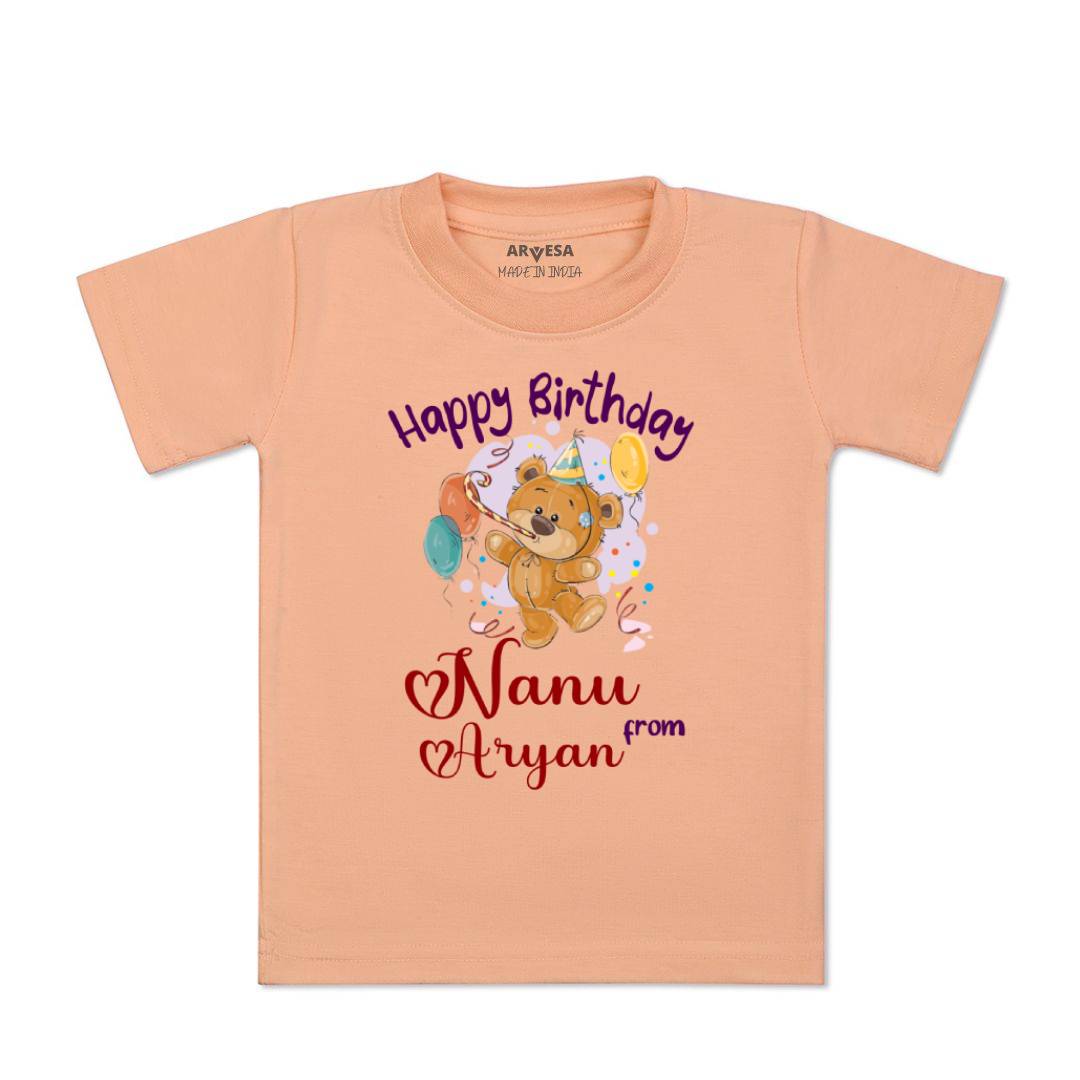 Arvesa Happy Birthday Nanu Baby Boy & Girl Dress