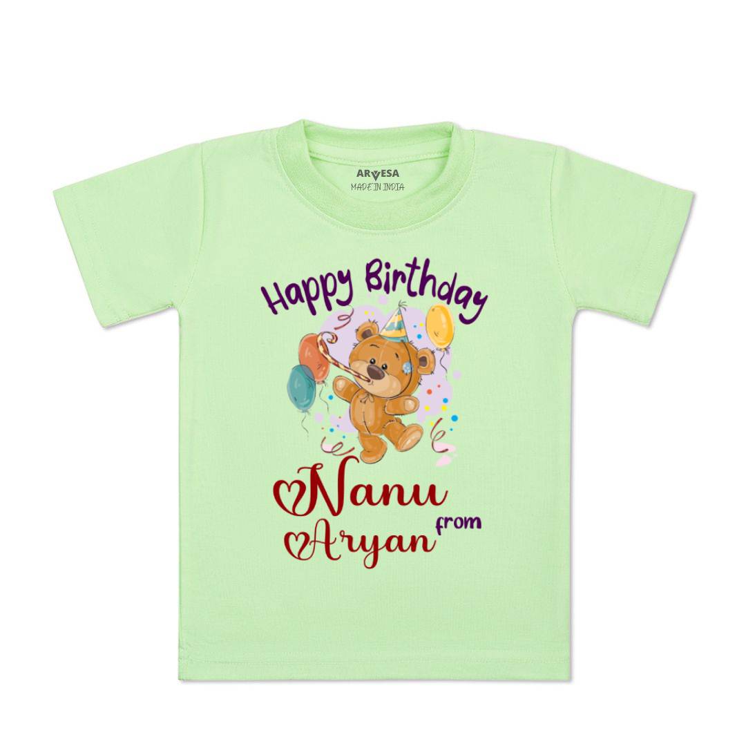 Arvesa Happy Birthday Nanu Baby Boy & Girl Dress