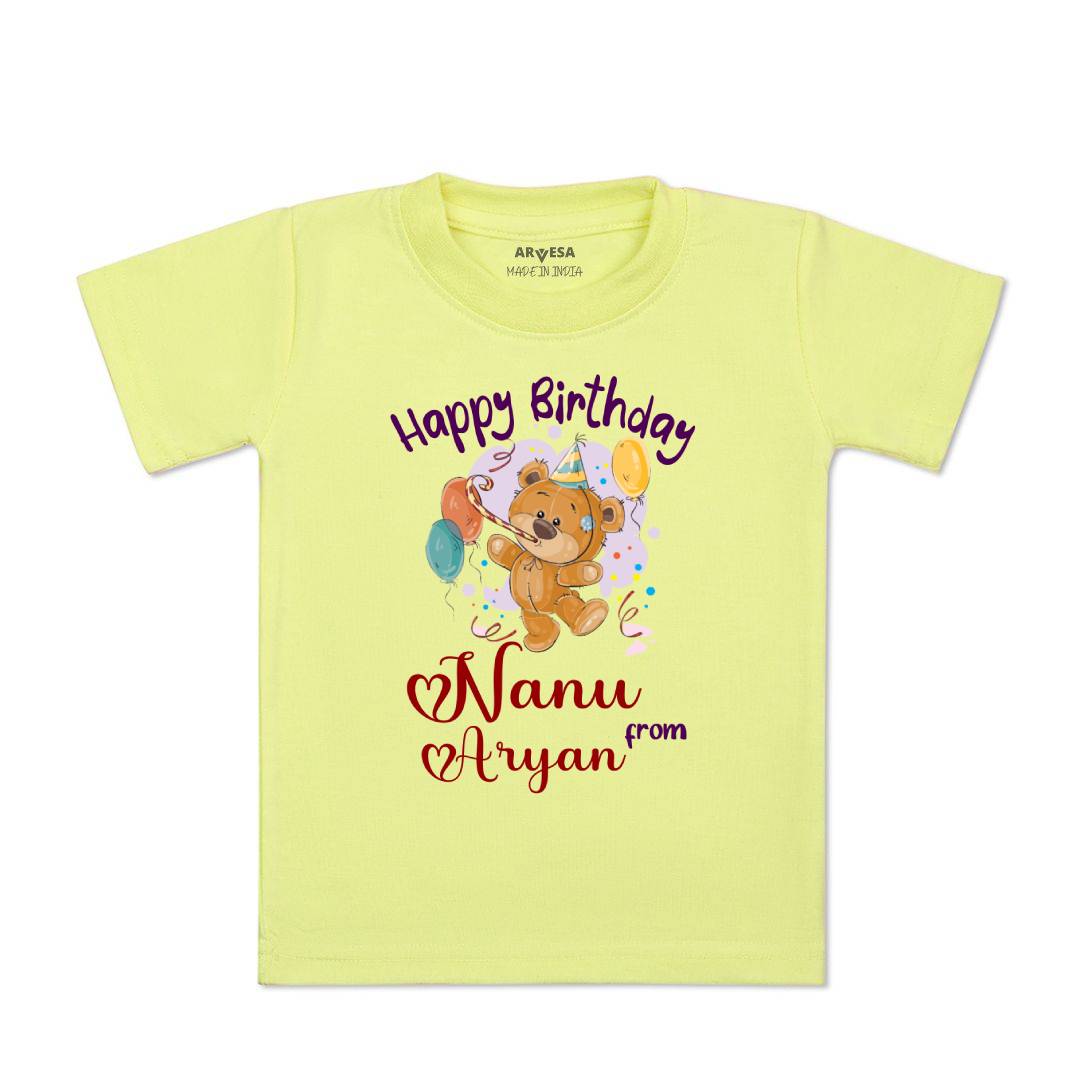 Arvesa Happy Birthday Nanu Baby Boy & Girl Dress