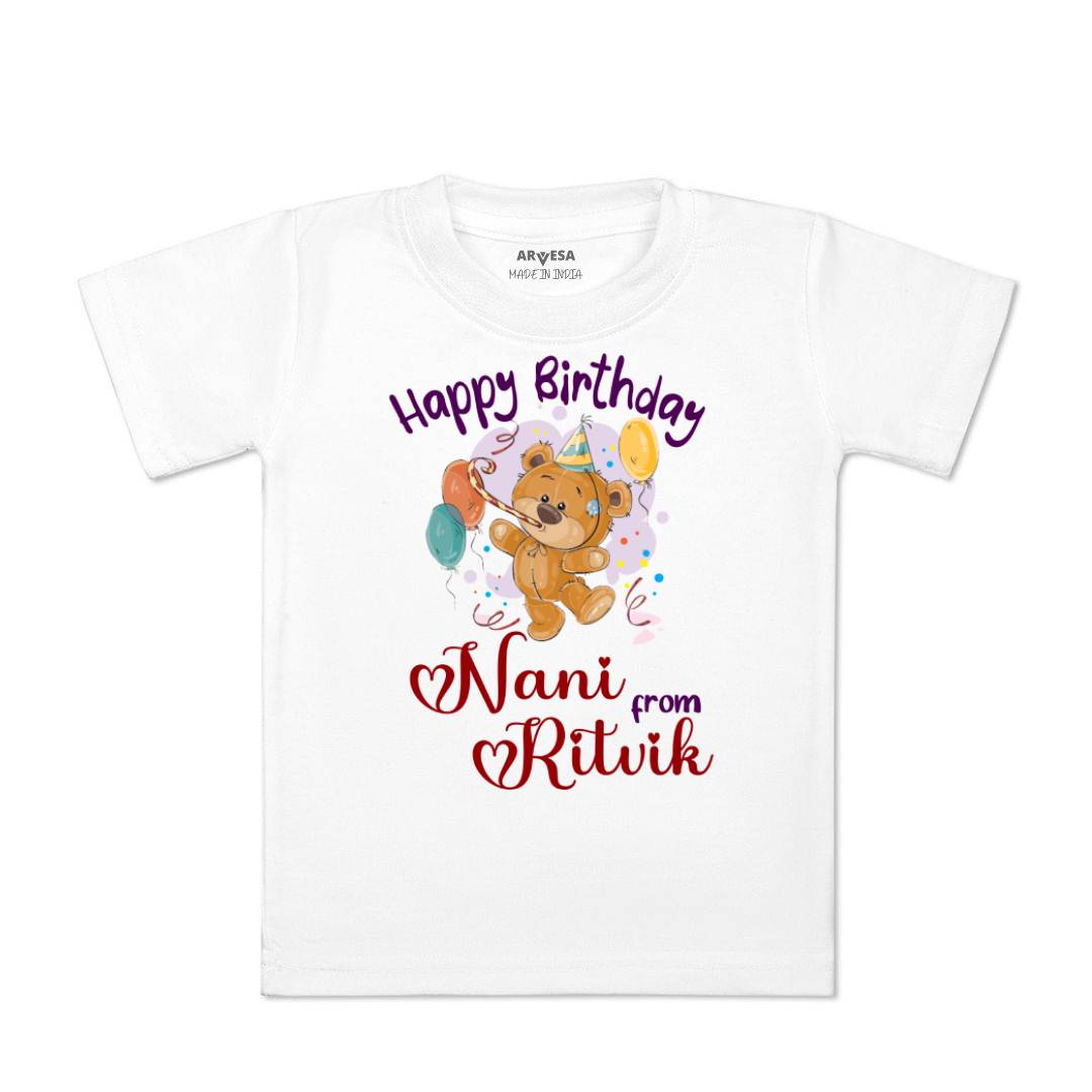 Arvesa Happy Birthday Nani Baby Boy & Girl Dress