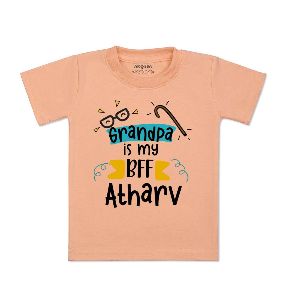 Arvesa Grandpa Is My BFF Baby Boy & Girl Dress