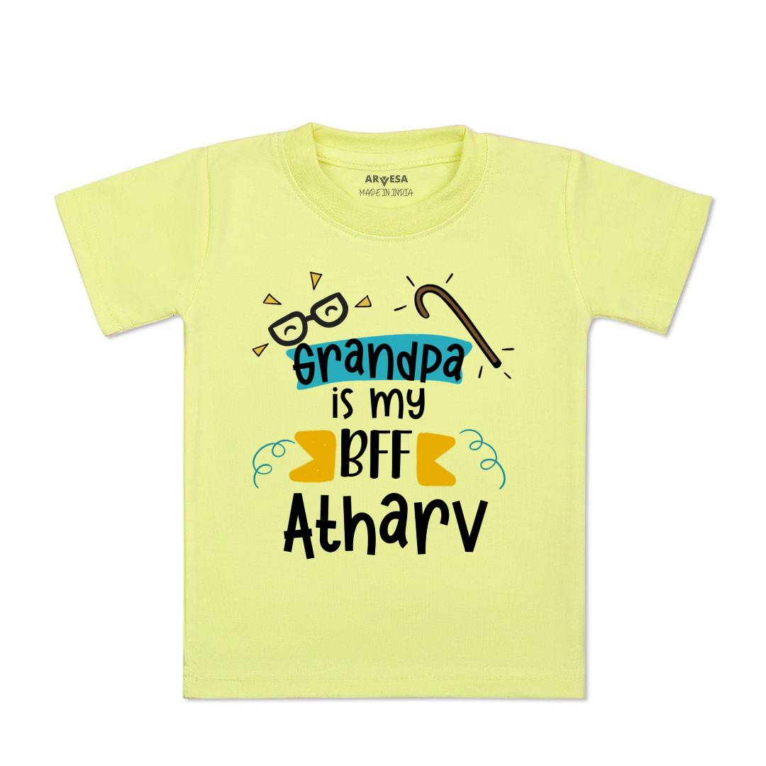 Arvesa Grandpa Is My BFF Baby Boy & Girl Dress