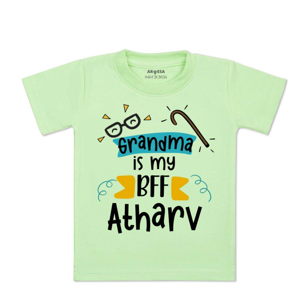 Arvesa Grandma Is My BFF Baby Boy & Girl Dress