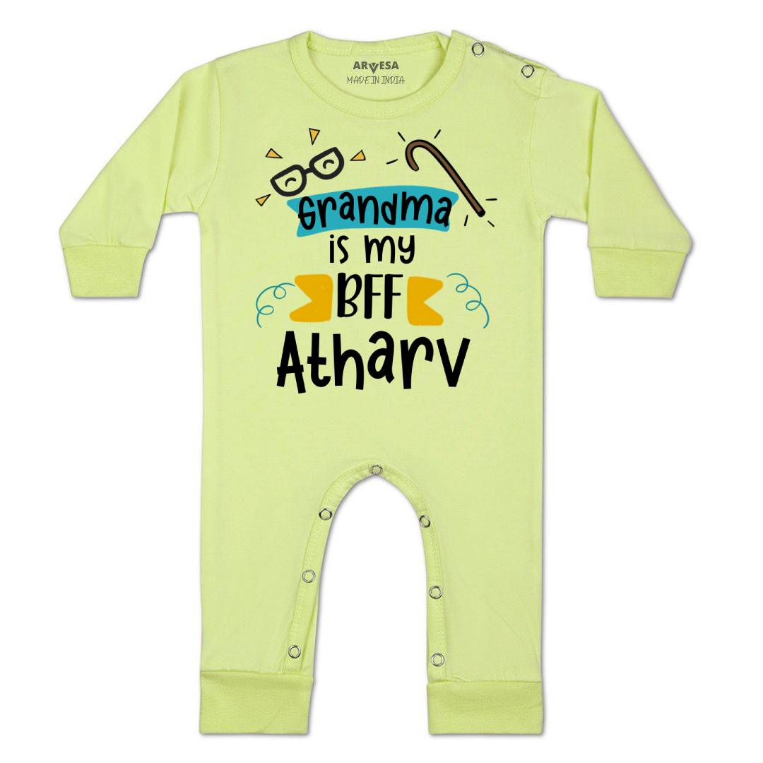 Arvesa Grandma Is My BFF Baby Boy & Girl Dress