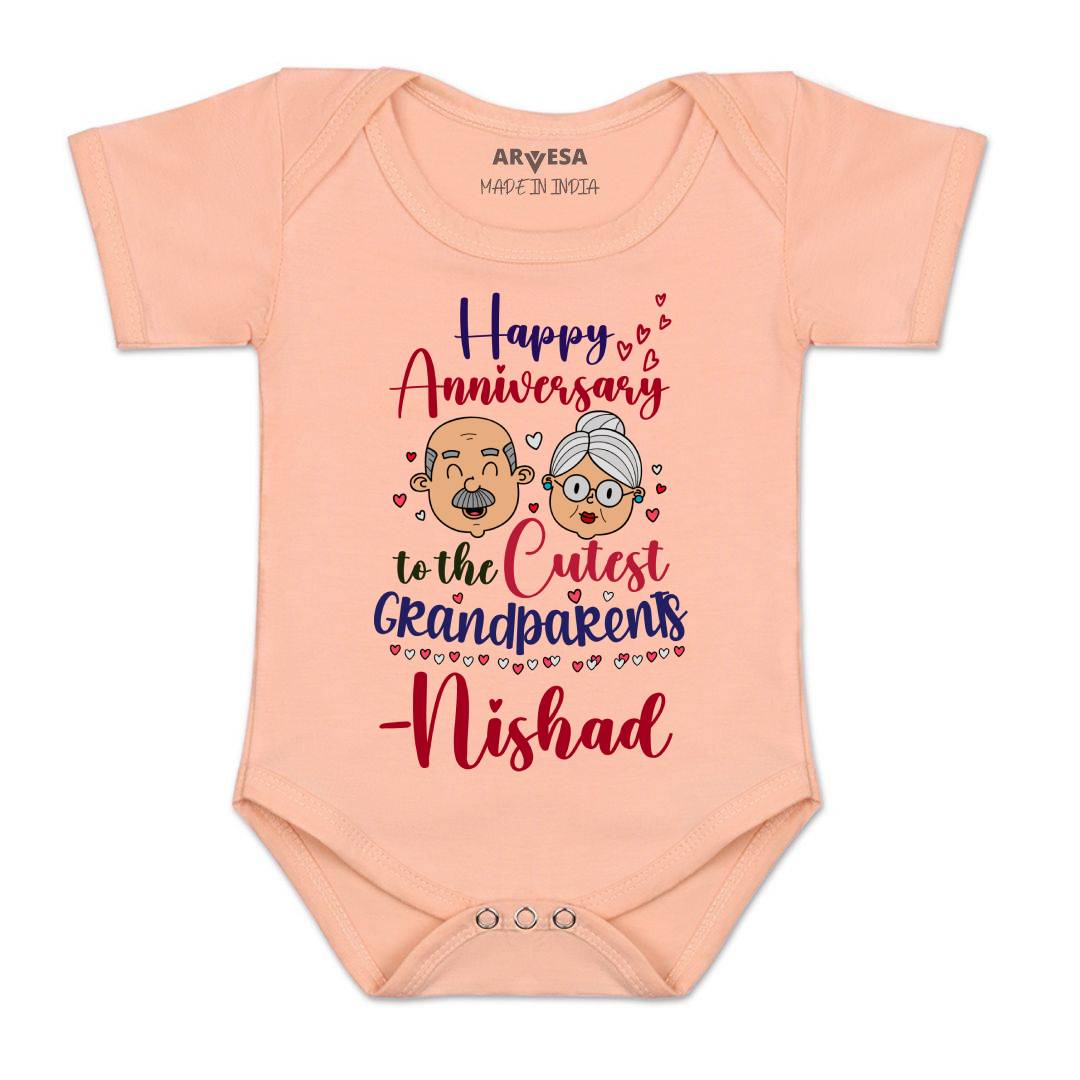 Arvesa Happy Anniversay GrandParents Baby Boy & Girl Dress