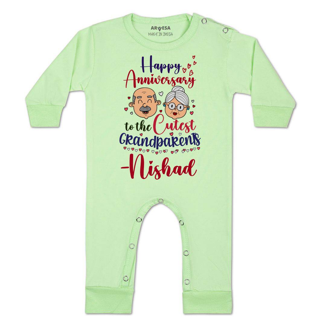 Arvesa Happy Anniversay GrandParents Baby Boy & Girl Dress