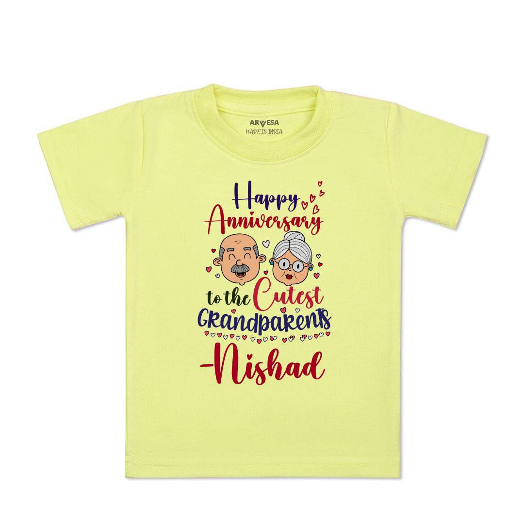 Arvesa Happy Anniversay GrandParents Baby Boy & Girl Dress