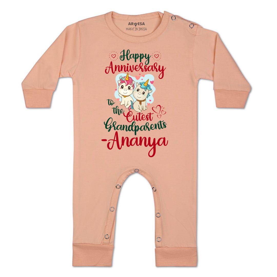 Arvesa Happy Anniversay GrandParents Baby Boy & Girl Dress