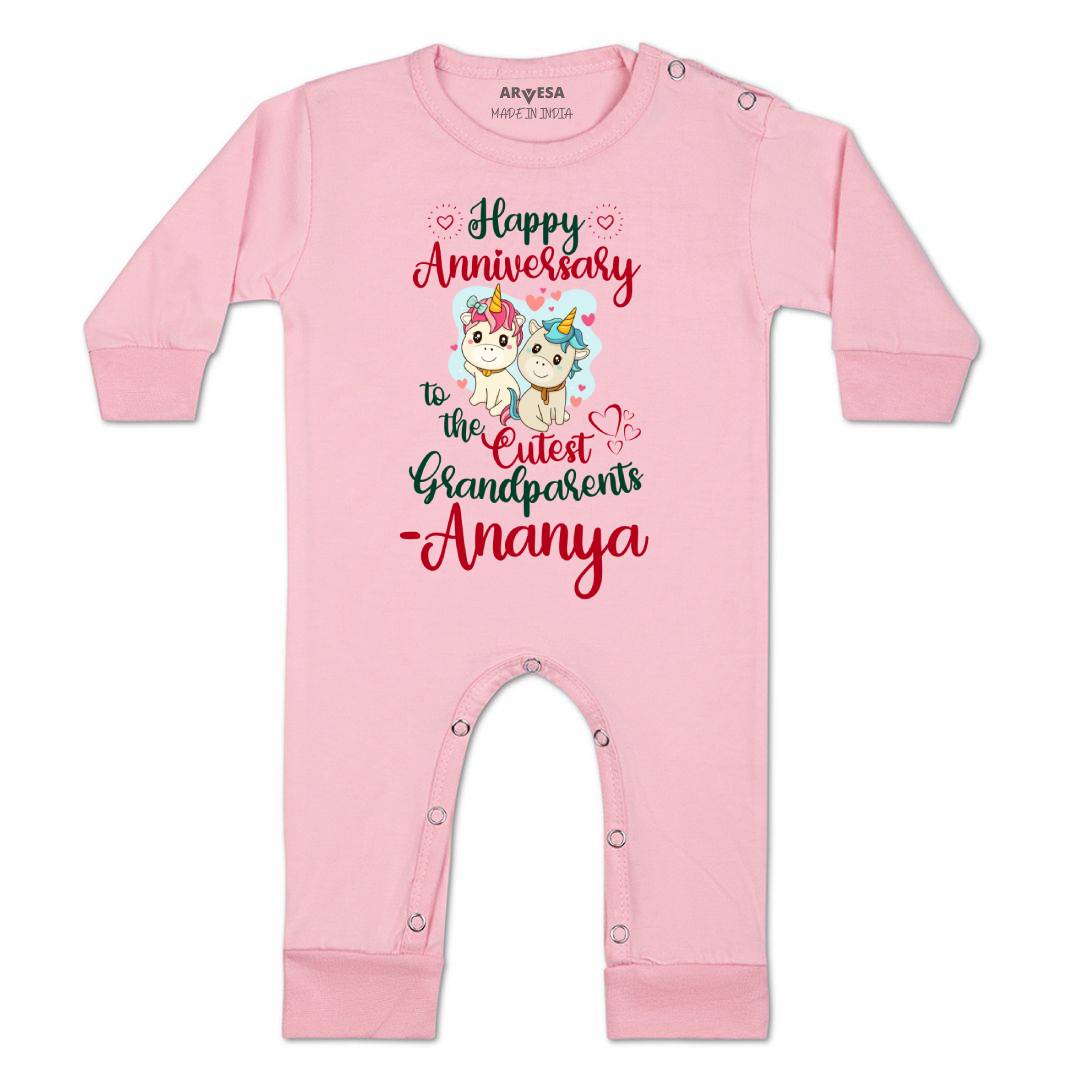 Arvesa Happy Anniversay GrandParents Baby Boy & Girl Dress