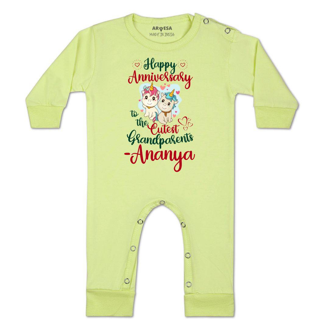 Arvesa Happy Anniversay GrandParents Baby Boy & Girl Dress