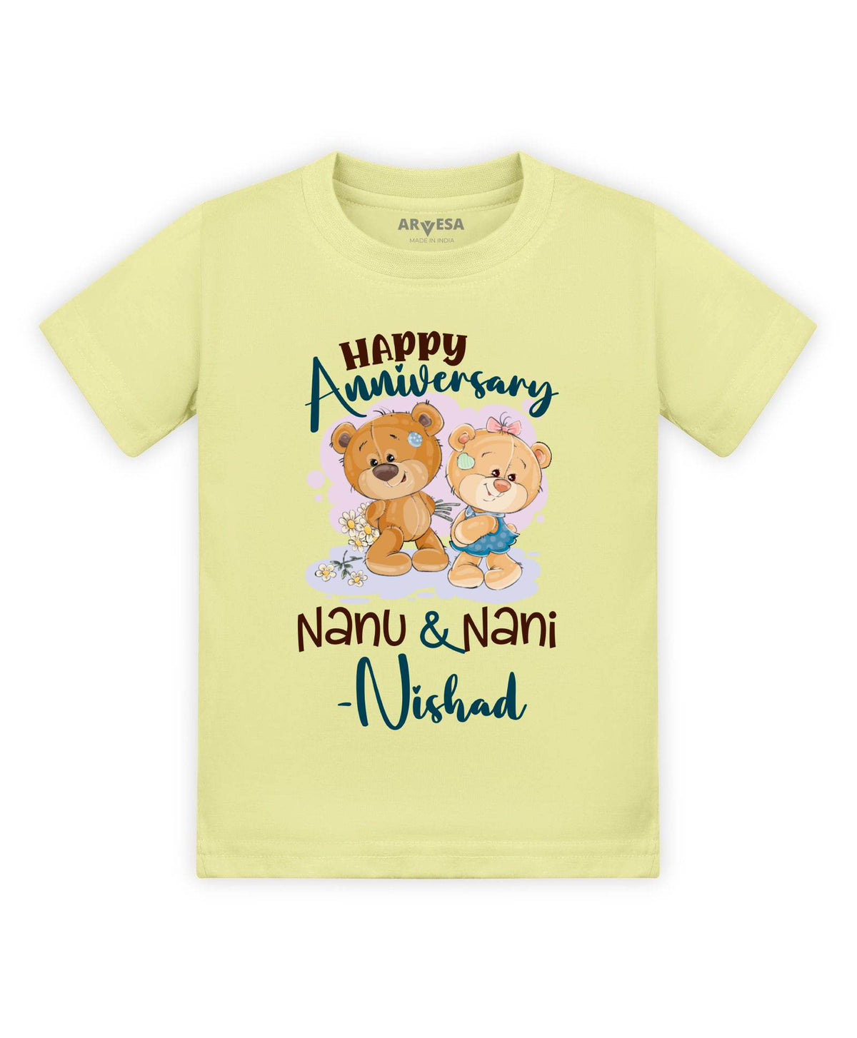 Happy Anniversay Nanu & Nani Family Anniversary - T-shirt