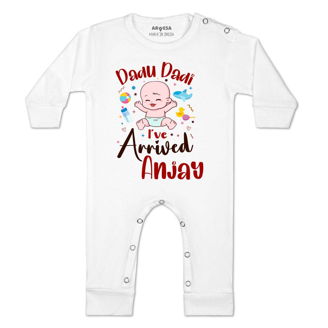 Arvesa Dada Dadi I Have Arrived Baby Boy & Girl Dress