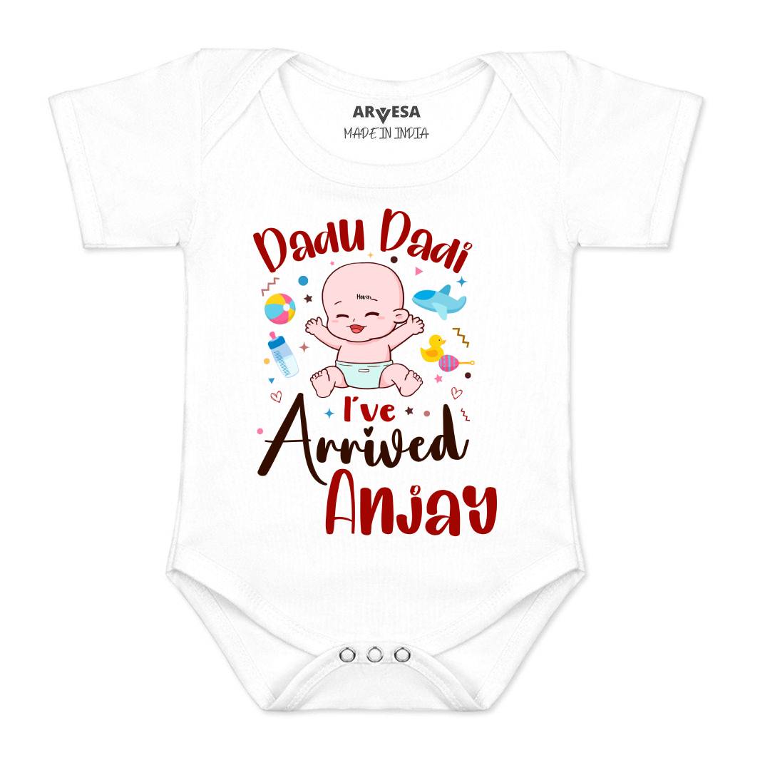 Arvesa Dada Dadi I Have Arrived Baby Boy & Girl Dress