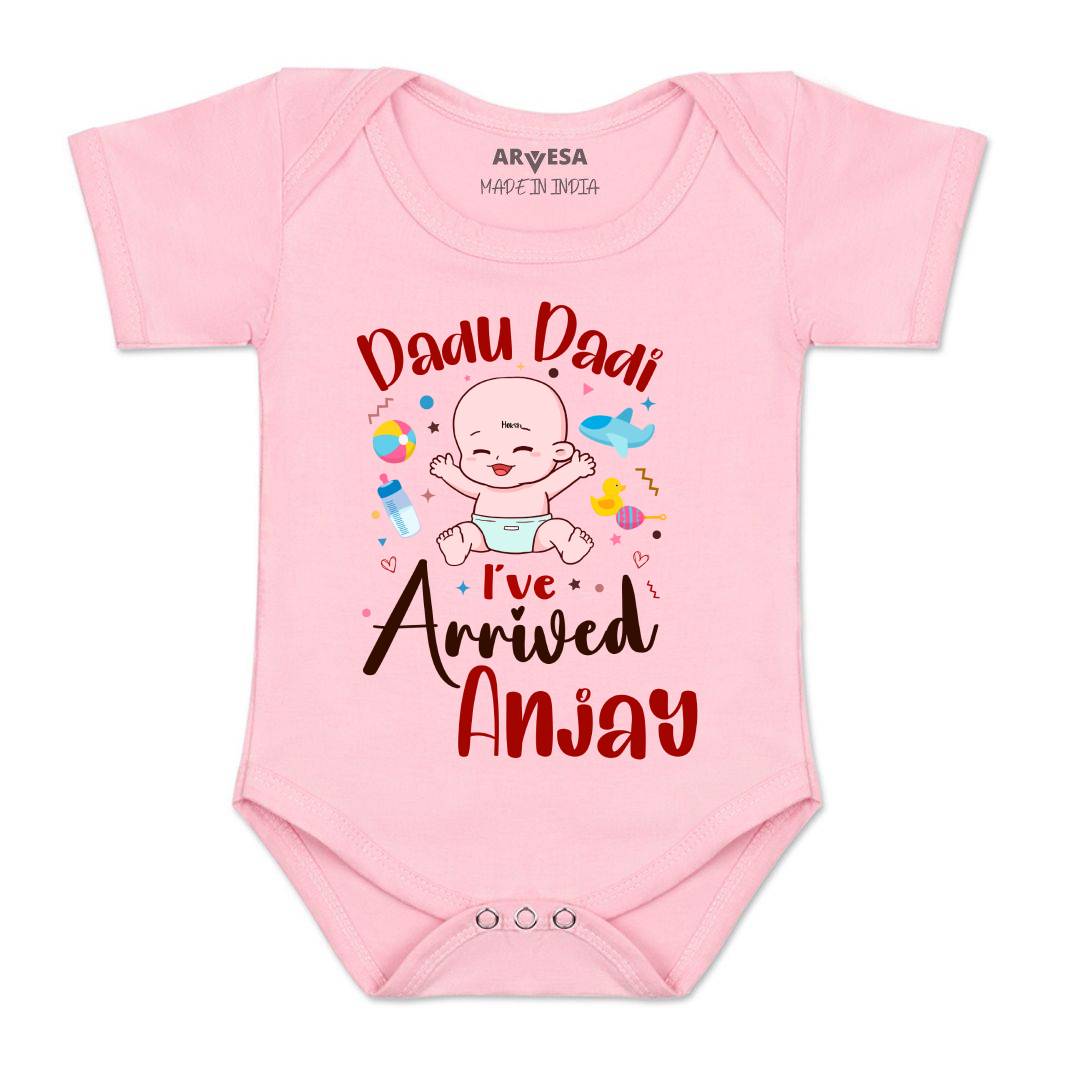 Arvesa Dada Dadi I Have Arrived Baby Boy & Girl Dress