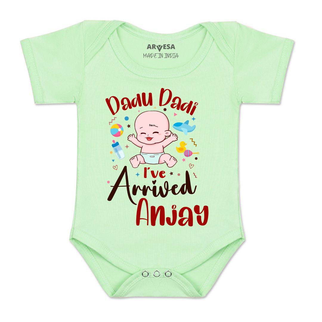 Arvesa Dada Dadi I Have Arrived Baby Boy & Girl Dress