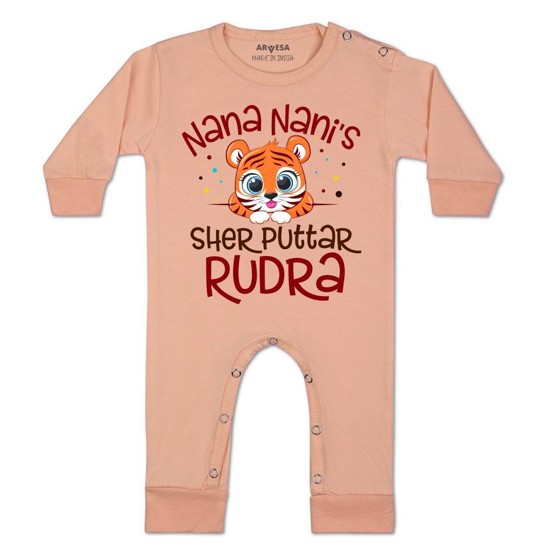 Arvesa Nana Nani Sher Puttar Baby Boy & Girl Dress