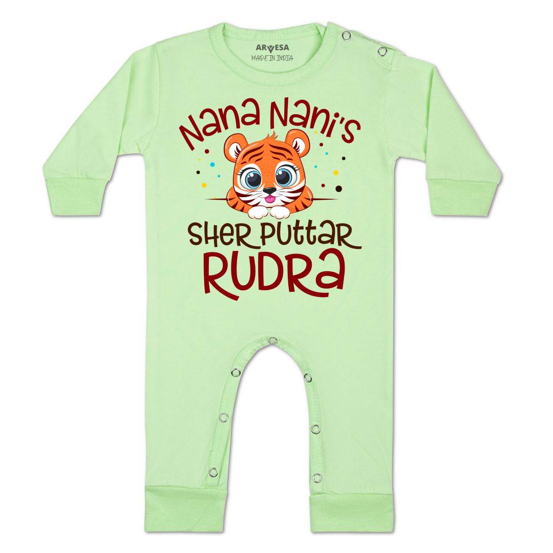 Arvesa Nana Nani Sher Puttar Baby Boy & Girl Dress
