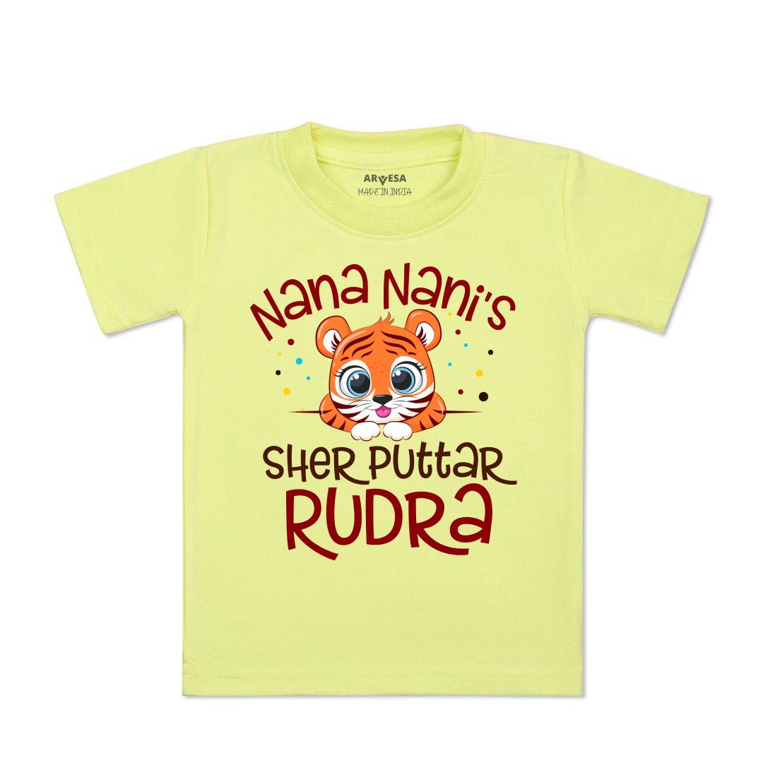 Arvesa Nana Nani Sher Puttar Baby Boy & Girl Dress