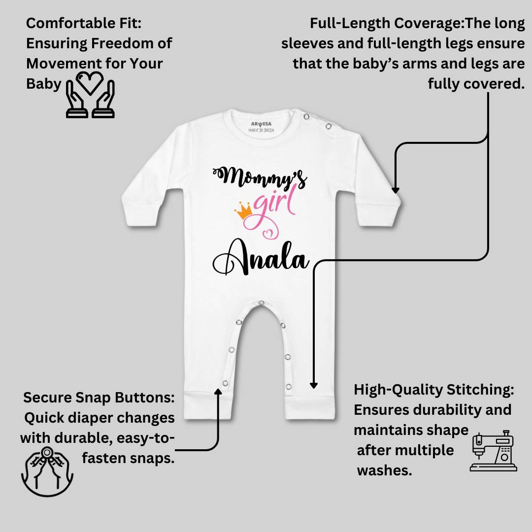 Arvesa Mommy Girl Baby Boy & Girl Dress