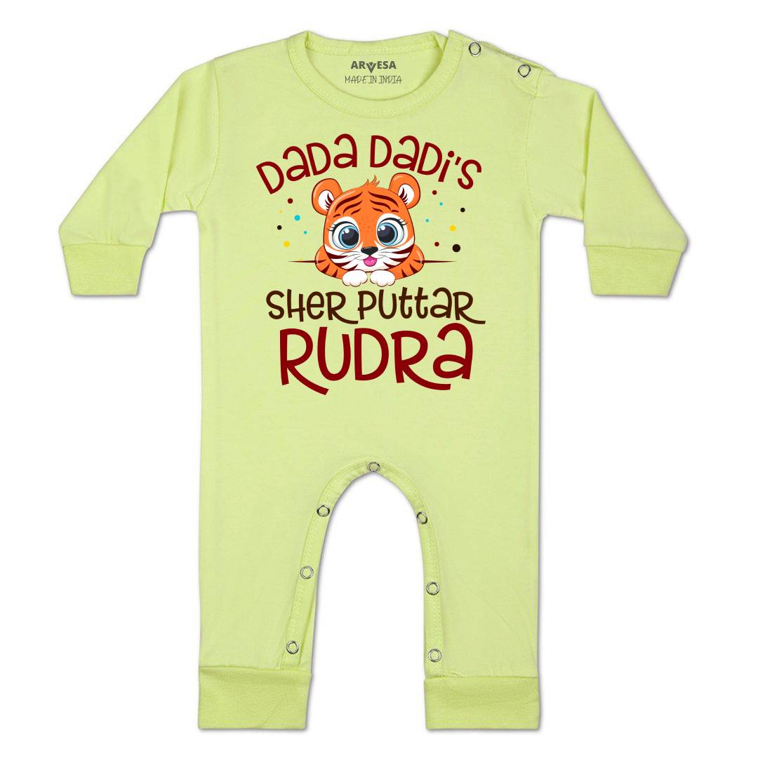 Arvesa Dada Dadi Sher Puttar Baby Boy & Girl Dress