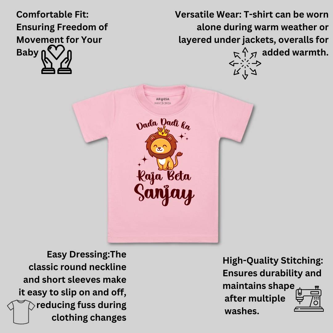 Arvesa Dada Dadi Ka Raja Beta Baby Boy & Girl Dress