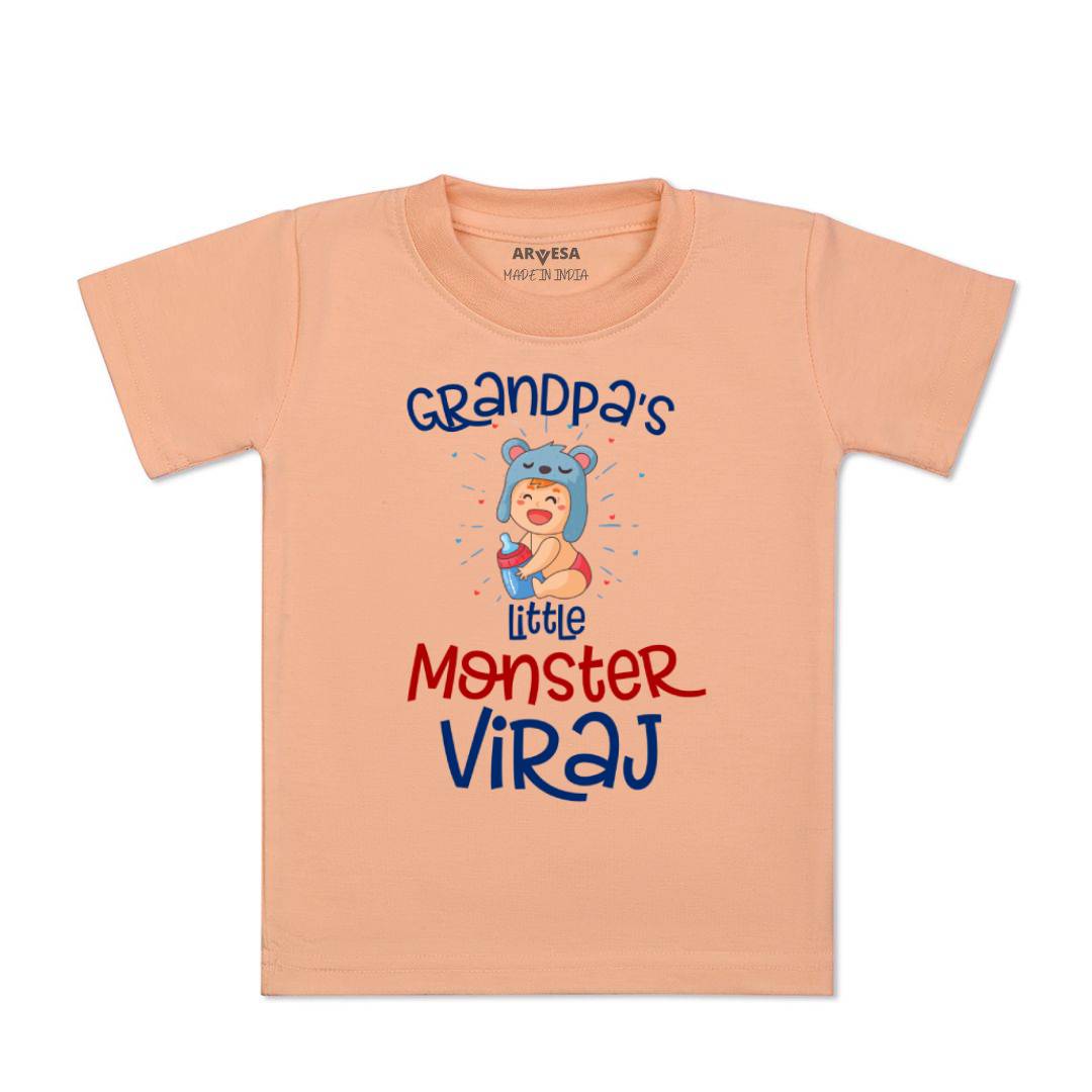 Arvesa Grandpa Little Monster Baby Boy & Girl Dress