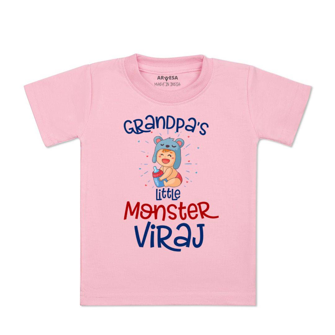 Arvesa Grandpa Little Monster Baby Boy & Girl Dress