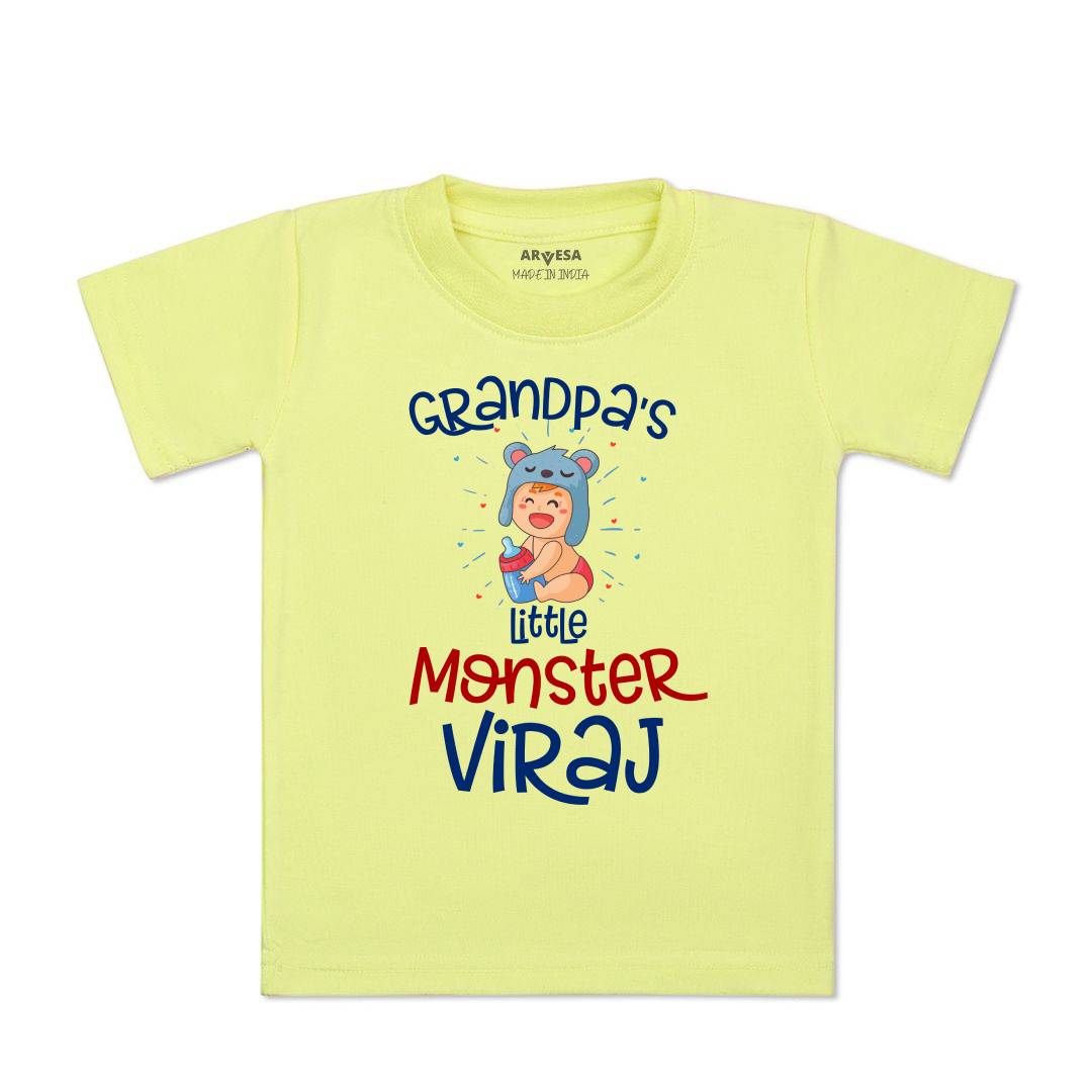 Arvesa Grandpa Little Monster Baby Boy & Girl Dress