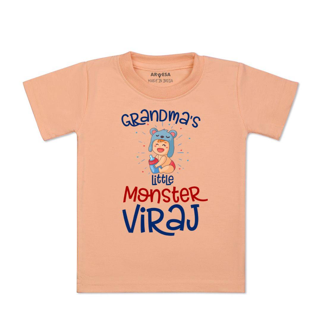 Arvesa Grandma Little Monster Baby Boy & Girl Dress