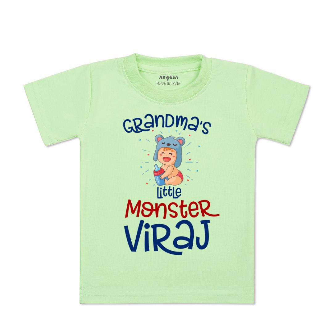 Arvesa Grandma Little Monster Baby Boy & Girl Dress